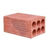 Gạch 6 lỗ trung ( 9 x 13 x 20,5 )